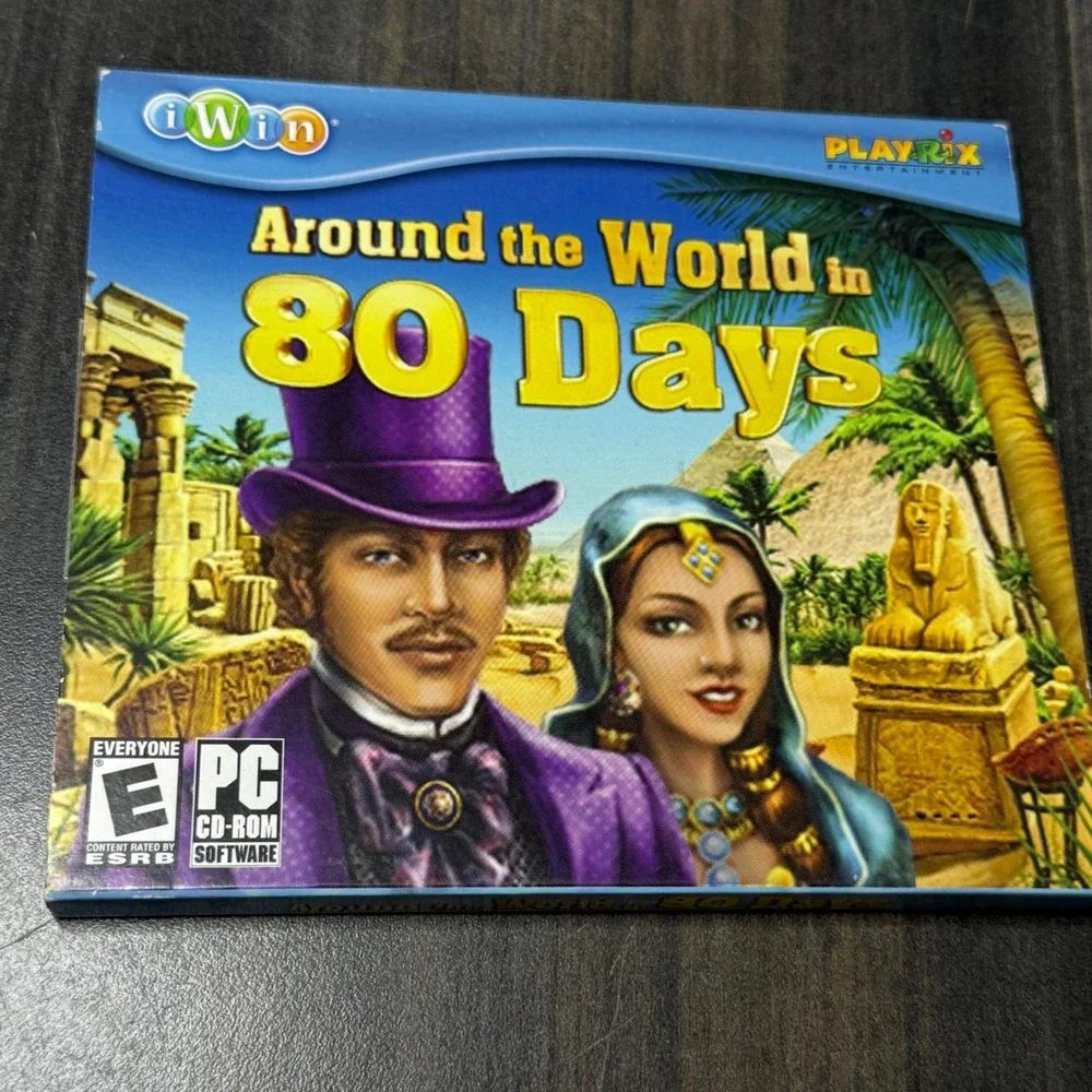 Y2K Around the World in 80 Days PC CD-ROM Game iWin Playrix Puzzler